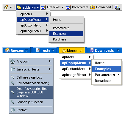 Drop Down Menu