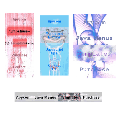 Image Transition Menu