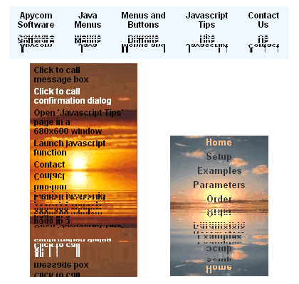 Lake Menu